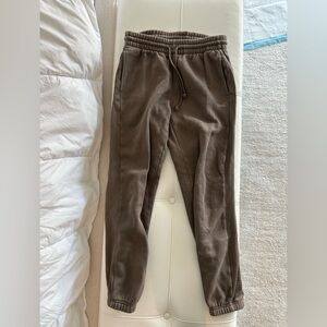 TNA Cozy Fleece Boyfriend Fit Sweatpants size XS